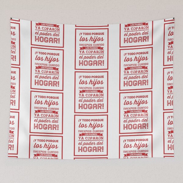Item preview, Y todo porque los hijos nacemos cuando los padres ya coparon el poder del hogar designed and sold by Elena's Shop.