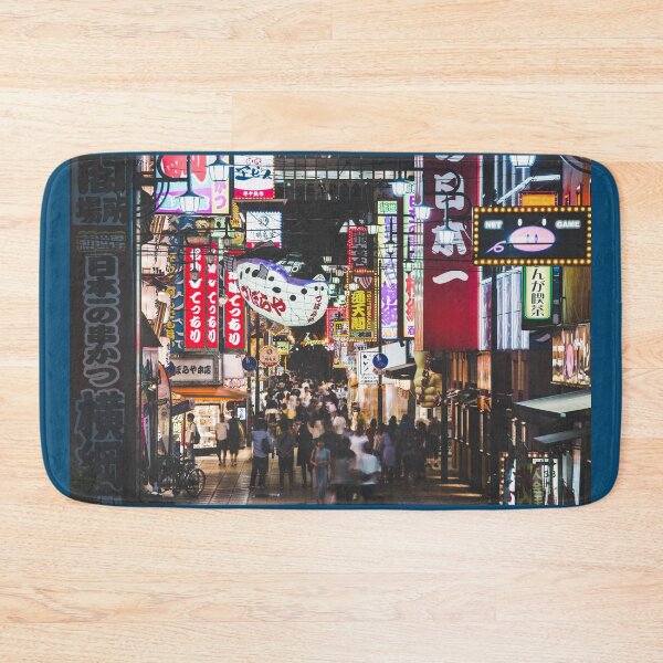 Item preview, Osaka, Shinsekai Puffer Fish at night designed and sold by JonesyDave.