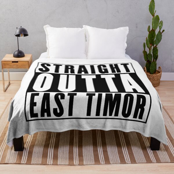 Item preview, Straight Outta East Timor designed and sold by RandomStuffShop.
