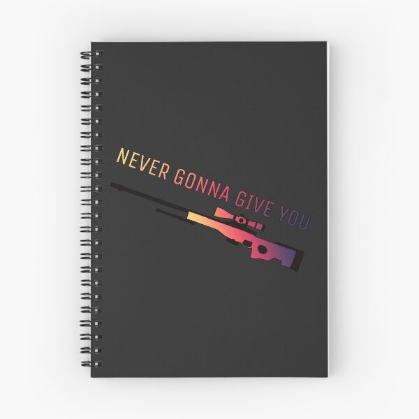 Item preview, Never Gonna Give You AWP designed and sold by PH-Design.