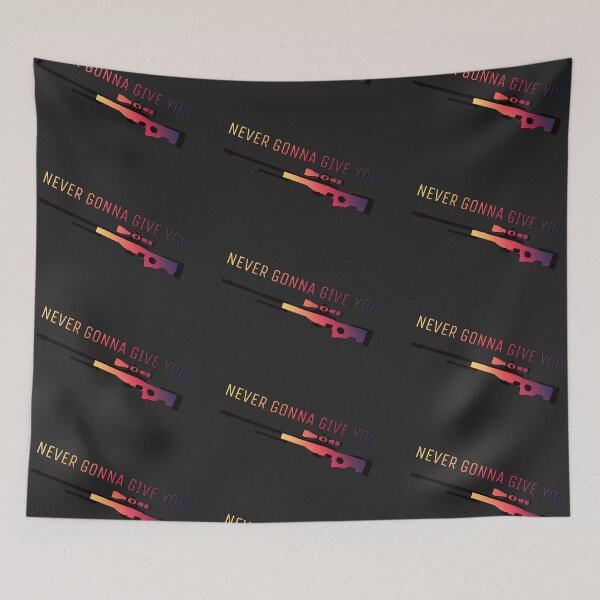 Item preview, Never Gonna Give You AWP designed and sold by PH-Design.
