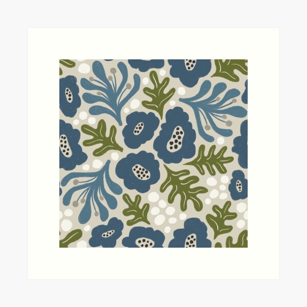 Item preview, Winter florals designed and sold by Trine Tollefsen.