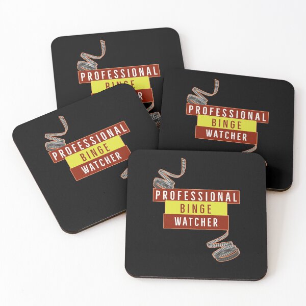 Item preview, Professional Binge Watcher designed and sold by sketchypages.