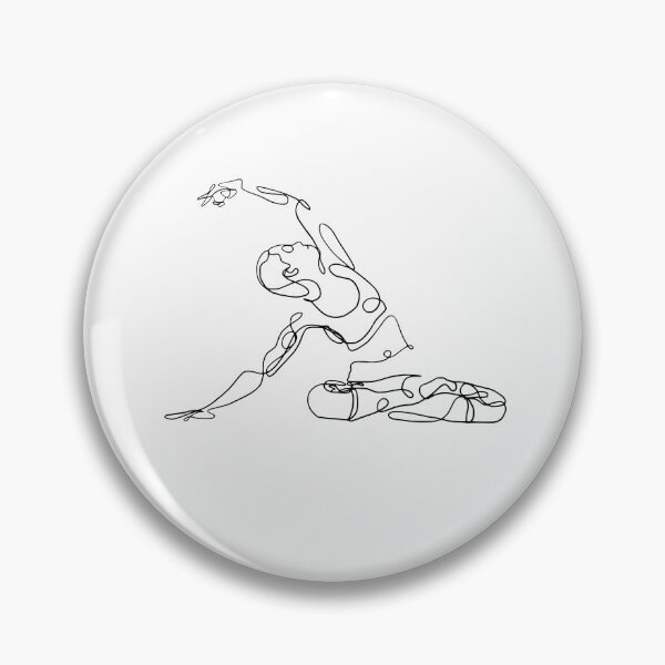 Item preview, Contour Line Yoga-Seated Yoga 3 designed and sold by FranksArtWorld.