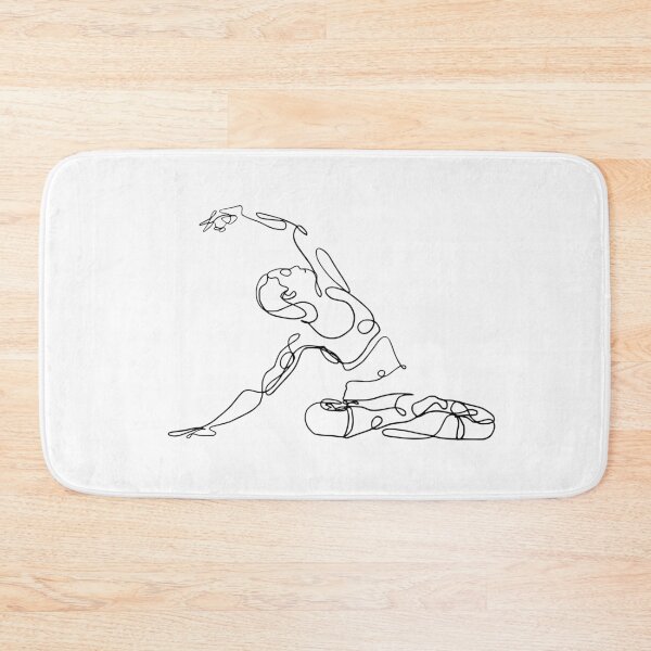 Item preview, Contour Line Yoga-Seated Yoga 3 designed and sold by FranksArtWorld.