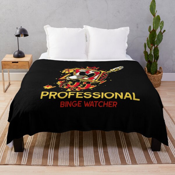 Item preview, Professional Binge Watcher designed and sold by sketchypages.
