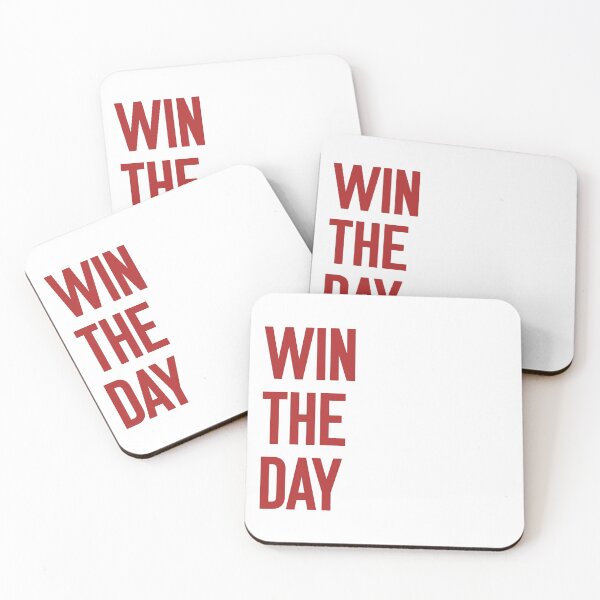 Item preview, Win The Day Motivational Message designed and sold by KeatonPotatoes.