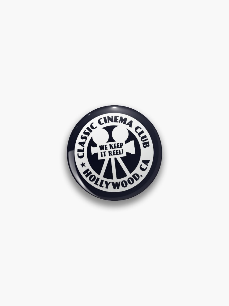 Classic Film Club Pin for Sale by mralphcreative
