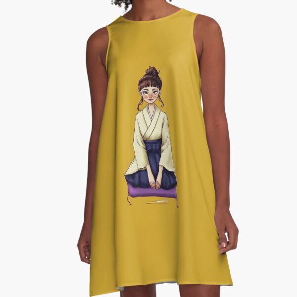 Rakugo Girl A-Line Dress