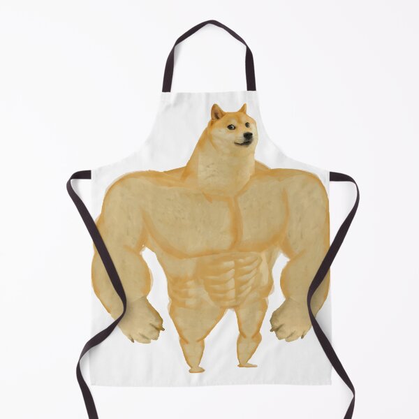 Item preview, Buff Doge meme designed and sold by FulllHDeni.