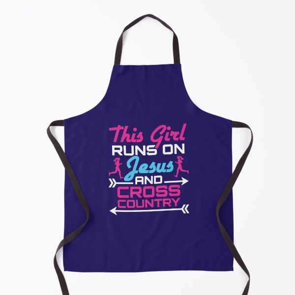 Item preview, This Girl Runs on Jesus and Cross Country  designed and sold by jaygo.