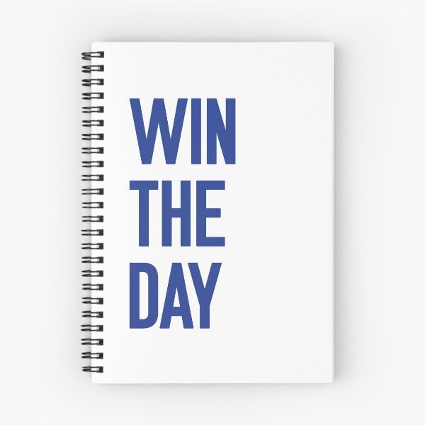 Item preview, Win The Day Motivational Message designed and sold by KeatonPotatoes.