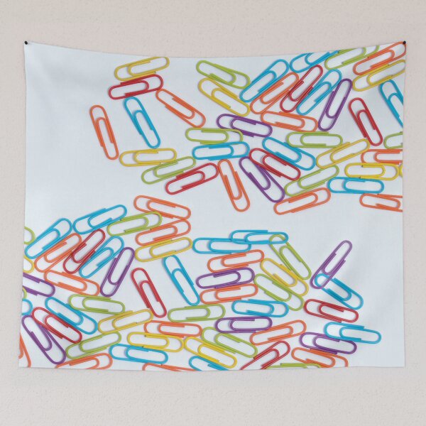 Item preview, Colorful paperclips 2 texture designed and sold by flamendes.