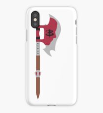 Buffy in the Scythe iPhone Case