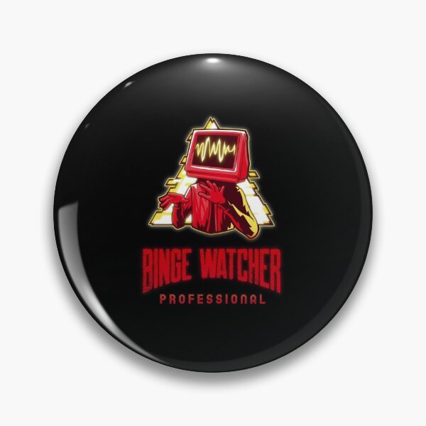 Item preview, Professional Binge Watcher designed and sold by sketchypages.