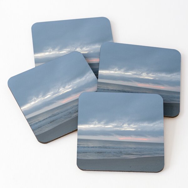 Item preview, Storm Clouds Sun Rise over Ocean Beach designed and sold by ValeriesGallery.