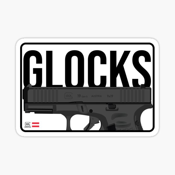 GLOCKS Sticker
