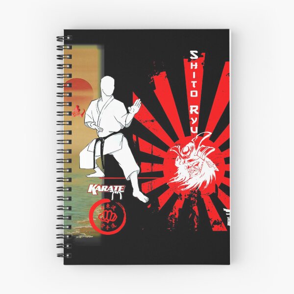 Item preview, Shito Ryu Karate Red Mist Samurai - Martial Arts Design designed and sold by Zanshin-Art.