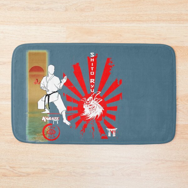 Item preview, Shito Ryu Karate Red Mist Samurai - Martial Arts Design designed and sold by Zanshin-Art.