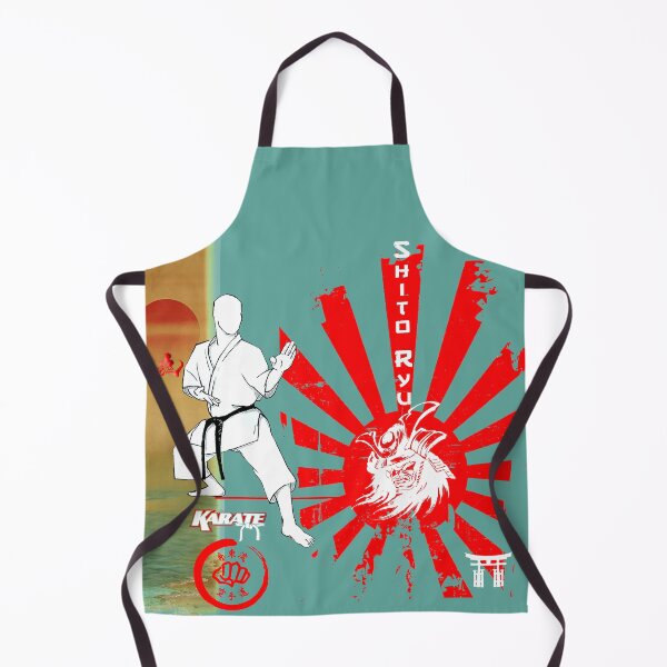 Item preview, Shito Ryu Karate Red Mist Samurai - Martial Arts Design designed and sold by Zanshin-Art.