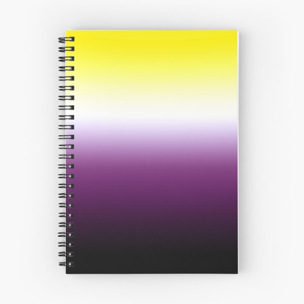 Item preview, Non-Binary Pride Ombre Gradient - Yellow, White, Purple, Black designed and sold by UBUCO.