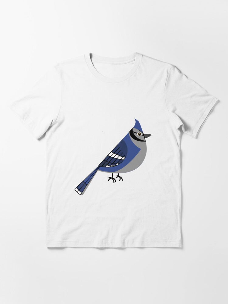 Cartoon Bluejay Mascot  Production Ready Artwork for T-Shirt Printing