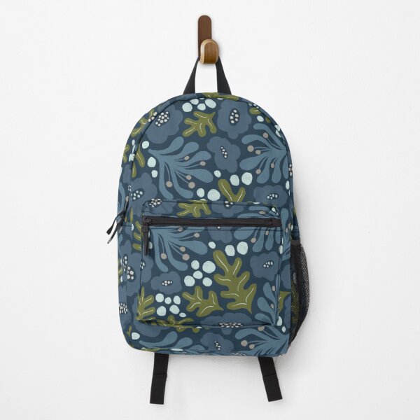 Item preview, Winter florals dark designed and sold by Trine Tollefsen.