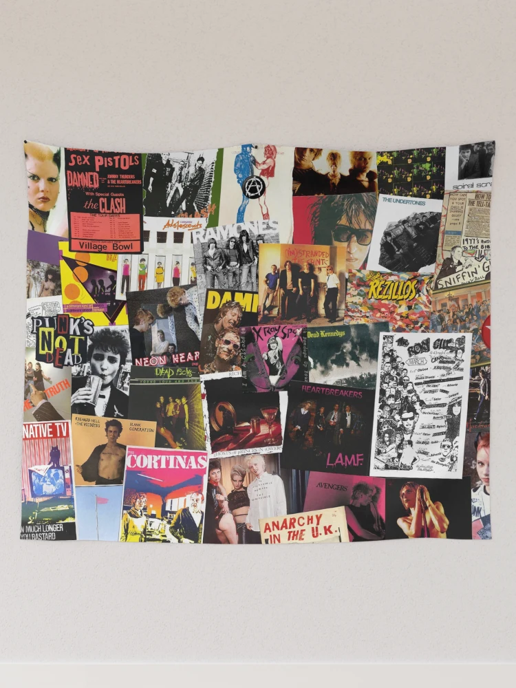 70s Punk Rock Music Tapestry for Sale by eyepoo Redbubble