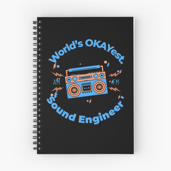 Item preview, World’s OKAYest - Sound engineer - Boombox! designed and sold by Dyna-Mix.