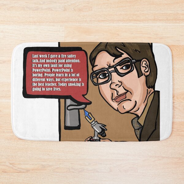 Item preview, Dwight, Teaches Fire Safety designed and sold by Gamora1067.