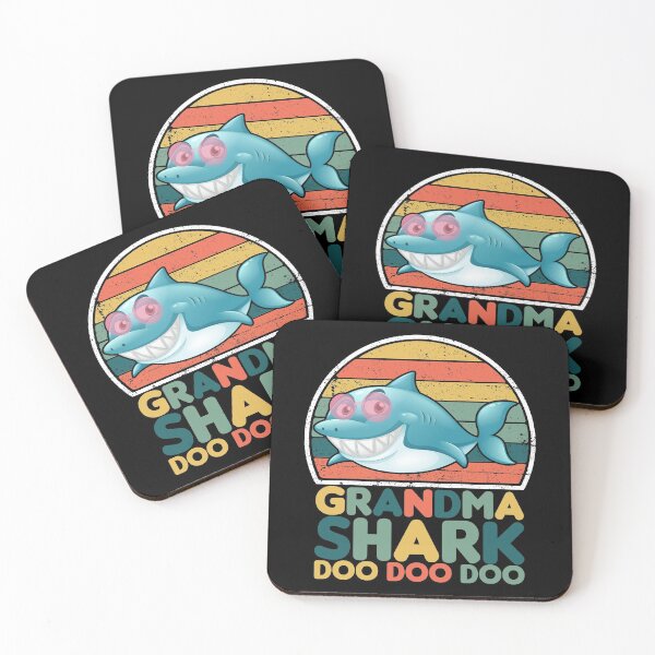 Item preview, Grandma Shark Doo Doo cool funny Gift designed and sold by Joxxio.