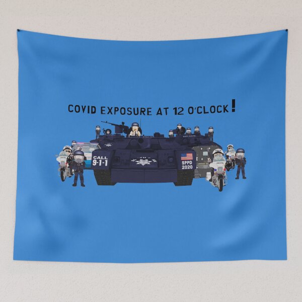 Item preview, South Park - Police on COVID-19 designed and sold by Xanderlee7.