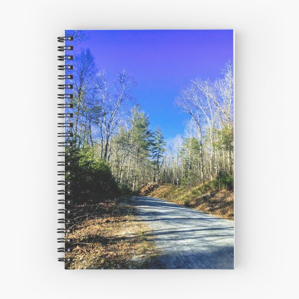 Item preview, Drive through the Mountains with the bluest sky about the treeline designed and sold by Taleta Hollis.
