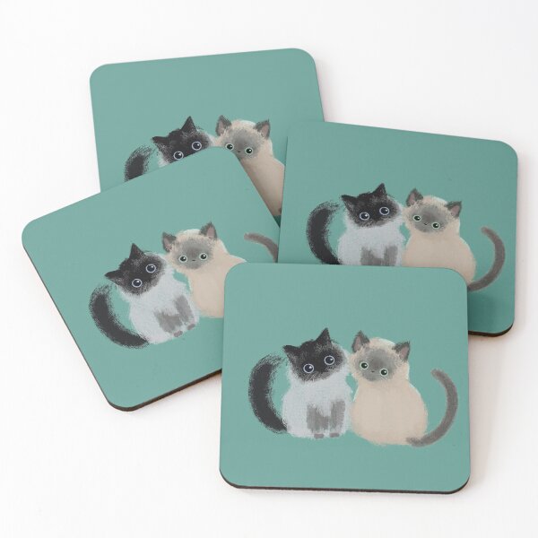 Item preview, Two is Better Than One - Seal Point Cats designed and sold by cheyparrish.
