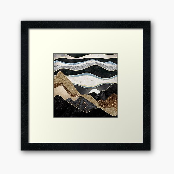 Desert Glow Framed Art Print