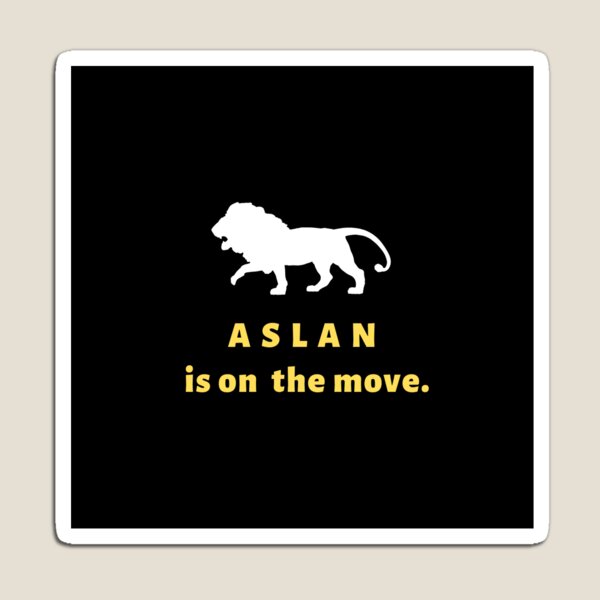 Item preview, ASLAN IS ON THE MOVE designed and sold by Moniquecreates.