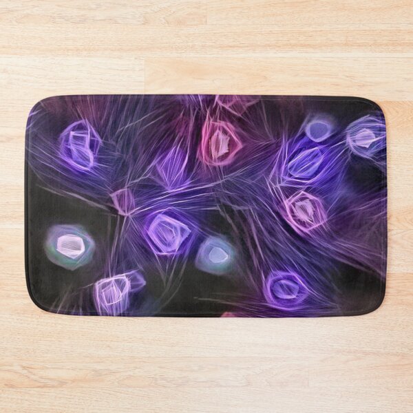 Item preview, Purple Electric Hazy Daze - Abstract Art designed and sold by ittybittyowl.