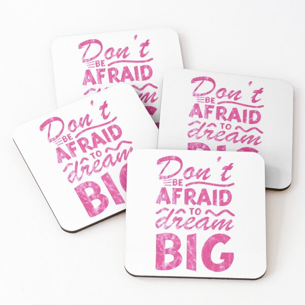 Item preview, Don't be afraid to dream big  designed and sold by feether-store.