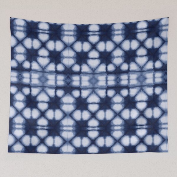 Item preview, Shibori Ahi Blue designed and sold by Nina May Designs.