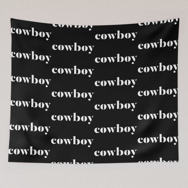 Item preview, cowboy horse text designed and sold by horseaddicted.
