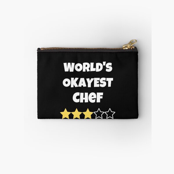 Item preview, Funny World's Okayest Chef Gag Gift for Cooks and Chefs  designed and sold by FazCreations.