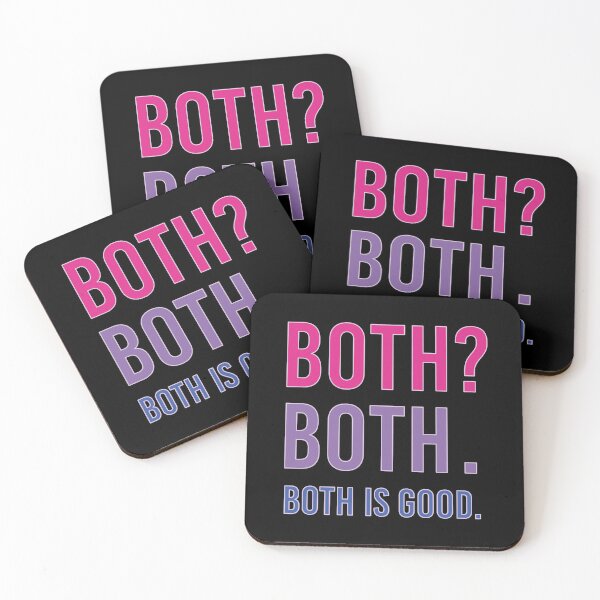 Item preview, Both? Both. Both is good. Bisexual Pride designed and sold by UBUCO.