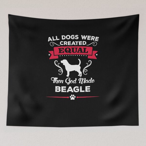 Item preview, All Dogs Were Created Equal - BEAGLE designed and sold by pannolinno.