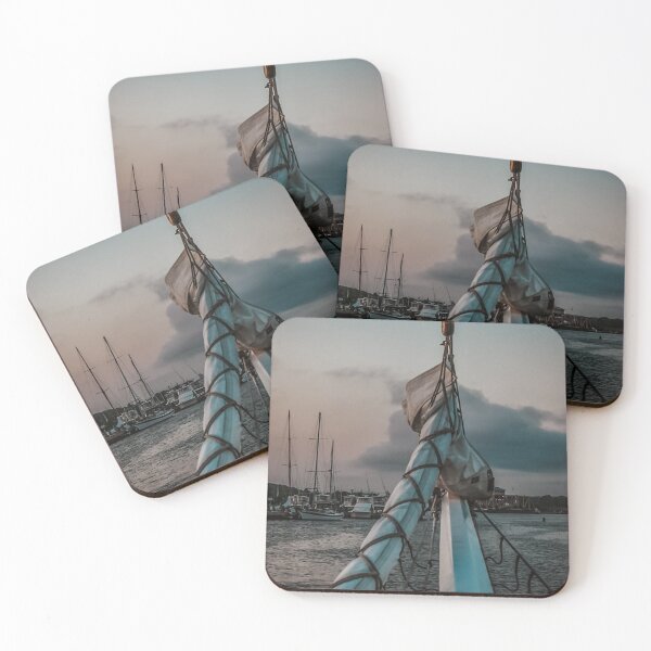 Item preview, Sunset Sailing on the Mystic River designed and sold by DonnaMariePhoto.