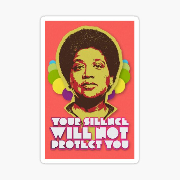 Artikel-Vorschau von Audre Lorde: Dein Schweigen wird dich nicht beschützen, designt und verkauft von HereticTees.