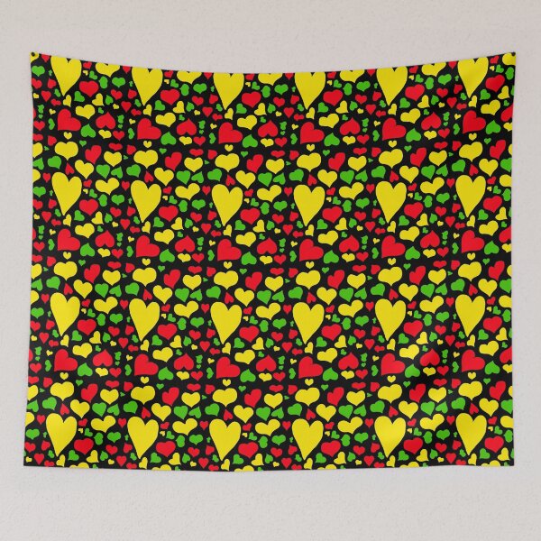 Item preview, Reggae hearts designed and sold by ericked2007.