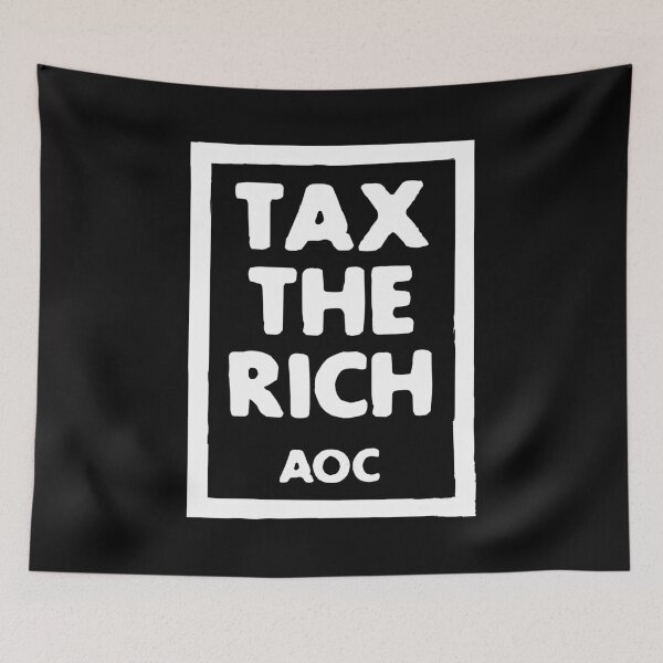 Item preview, Tax The Rich AOC designed and sold by OldDannyBrown.