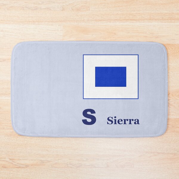 Item preview, S SIERRA international maritime signals designed and sold by AlbertoRuiZ.