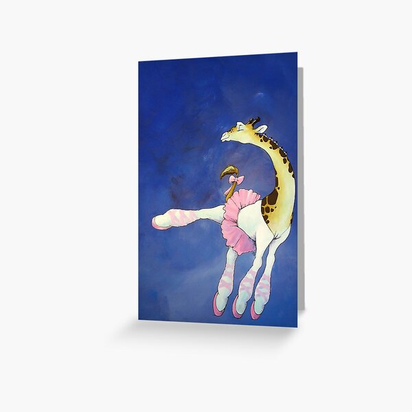 Girafferina Greeting Card