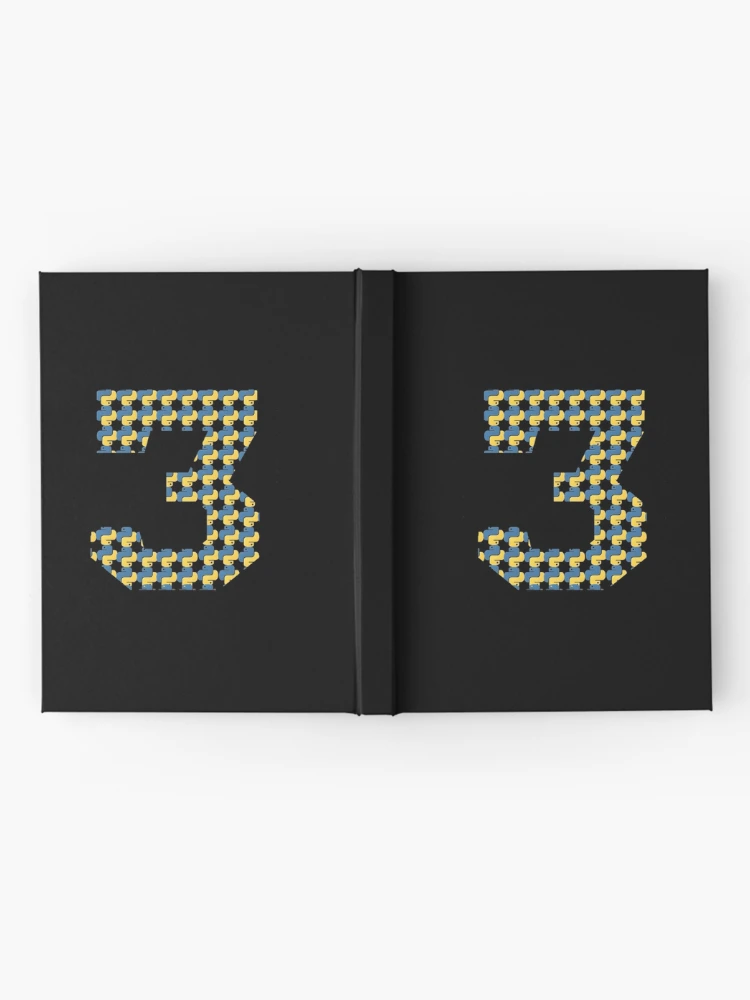 Thumbnail 2 of 3, Journal, python logo in python 3 designed and sold by Indite.